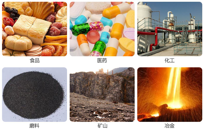 實(shí)驗(yàn)篩用于食品，磨料，醫(yī)藥，化工，冶金等行業(yè)的試驗(yàn)中。